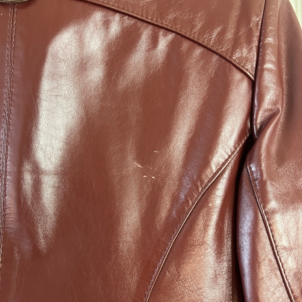 Etienne Aiger Genuine leather jacket - Picture 10 of 10